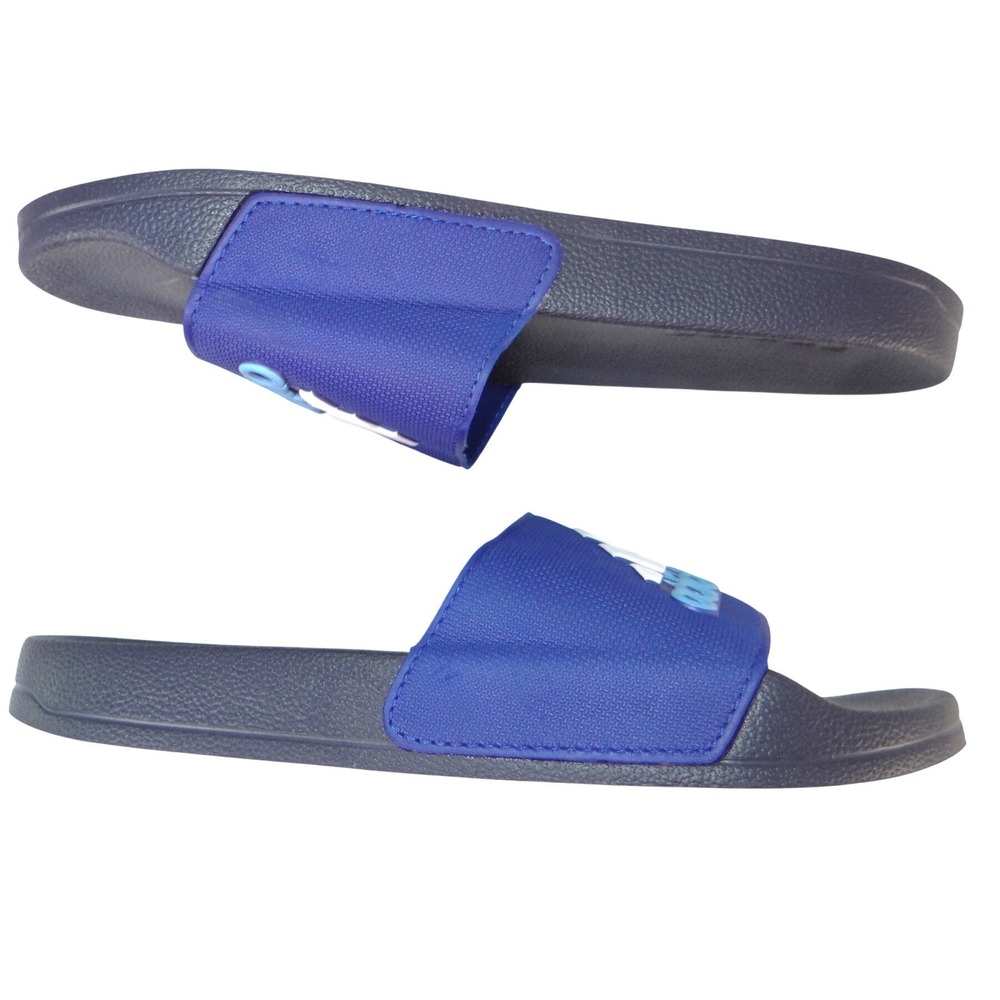 Adidas Adilette Shower Slides Blue Navy Kids Sandals Size 5